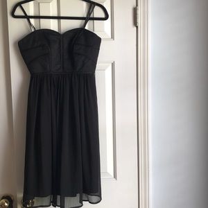 Black Strapless Dress from BCBG
